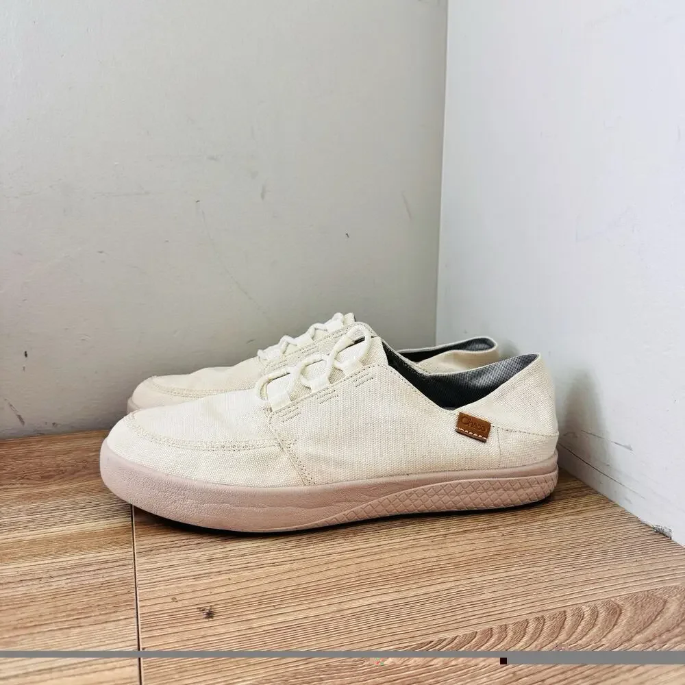 Chaco Ojai 3-Eye slip-on sneakers Cream Men’s Size 10.5